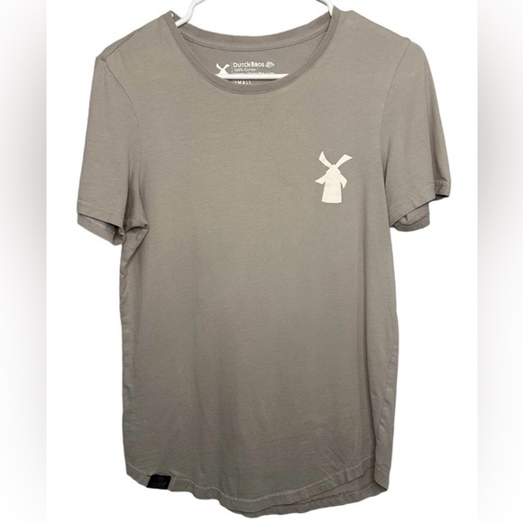 ✌️Dutch Bros “Be Aware” XSMALL Light Gray SOFT Tee Windmill DB 1992 VINTAGE - Picture 1 of 6